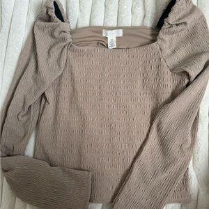 h&m women’s square neck top